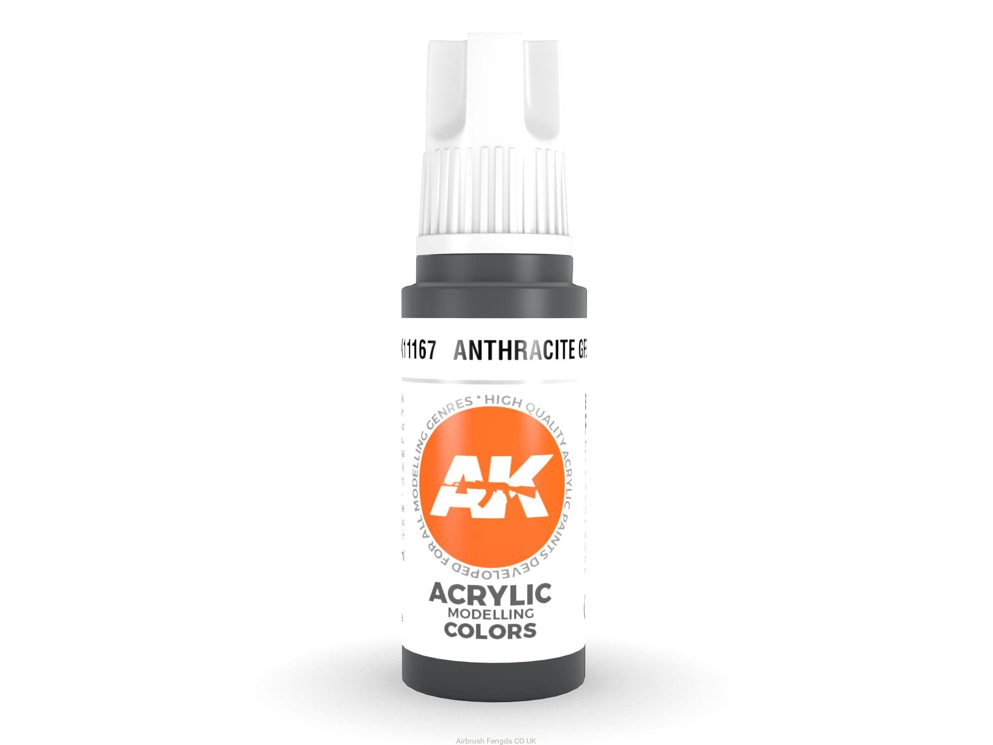 Amazon.com: AK Acrylics 3Gen AK11167 Anthracite Grey (17ml) : Arts